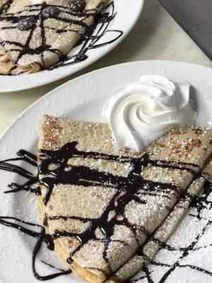 Dark Chocolate Crepe