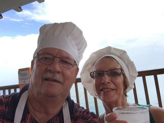 Class to learn how to make margarita's