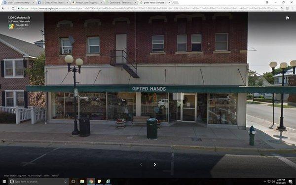 This is what our outside looks like so you can recognize us! :-)