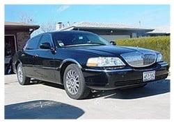 4 passenger Town Car