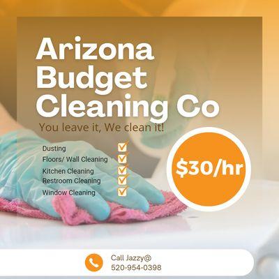 Arizona Budget Cleaning Services