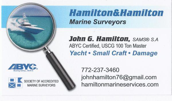 Hamilton & Hamilton Marine Surveyors