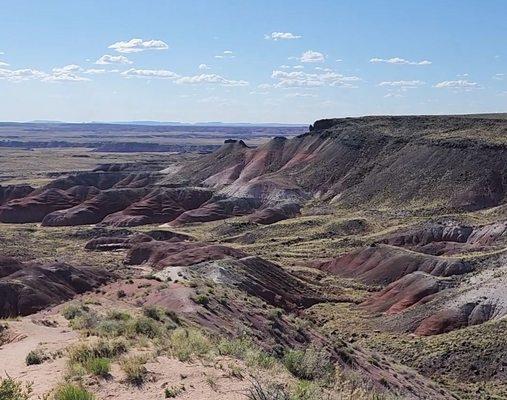 Nizhoni Point at Petrified Forest National Park May 2023