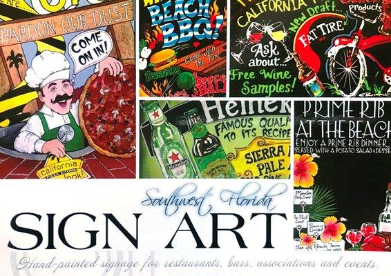 Currently accepting clients for the 2019-2020 season. Visit: southwestfloridasignart.com