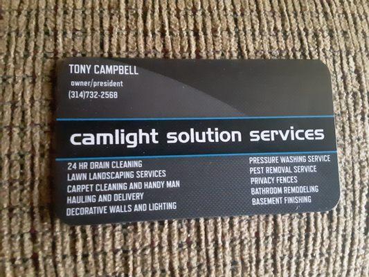 Camlight Solutions Drain Cleaners