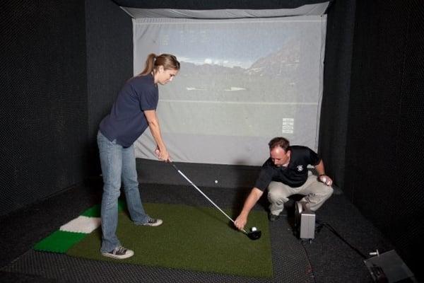 The shot simulation is really cool, and realistic...staggering amount of data about the flight of the ball.