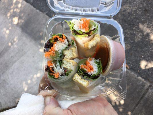 Chilled Spring Rolls