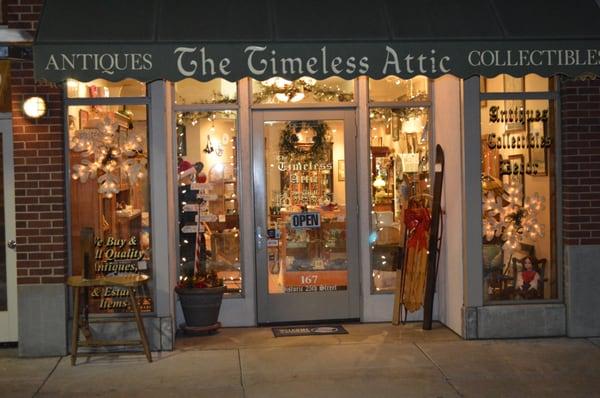 Storefront - The Timeless Attic Antiques and Collectibles