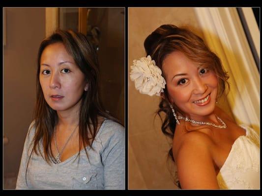 make over before and after