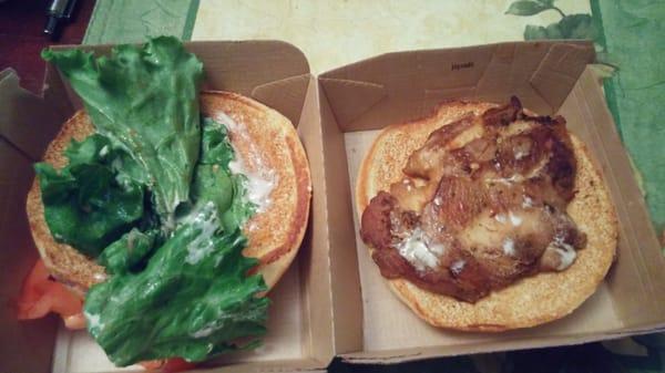 The new Artisian chicken sandwich nothing even close to the commercial picture!