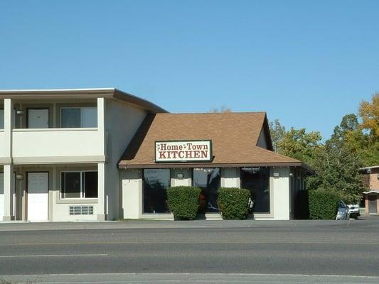 front of hometown kitchen