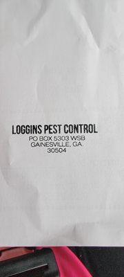 Loggins Pest Control