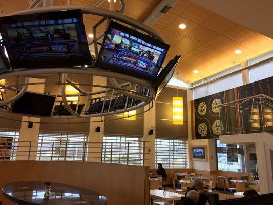 Circular TV displays. You can have it all!