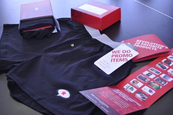 One of our promotional print projects