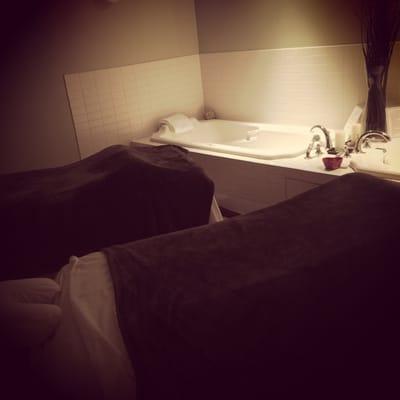 This was our room.. couples massage