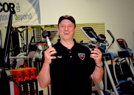 Paul Glaze having some fun!