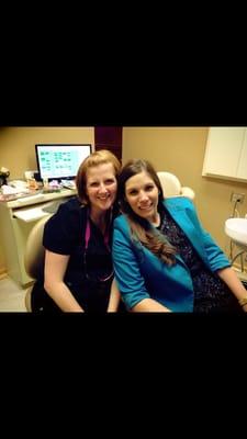 Proof that I really like my dentist! She is the nicest!