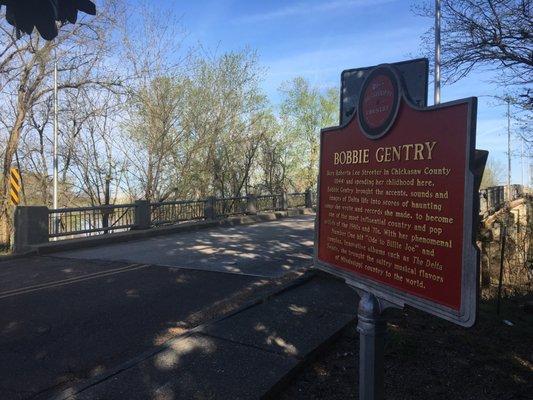 Bobbie Gentry Mississippi Music Marker