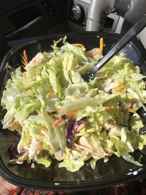 Grilled Chicken Salad with Ranch