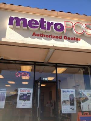 The front of the store