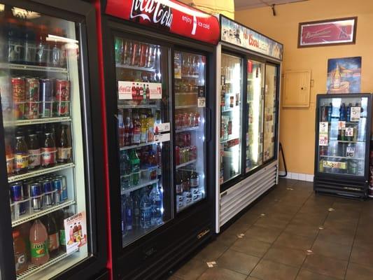 Lots of drinks to choose from!