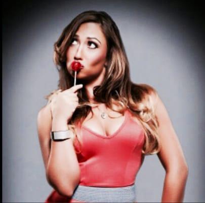 Long layers and ombra color