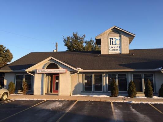 View from the street.