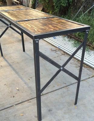 Bar height table