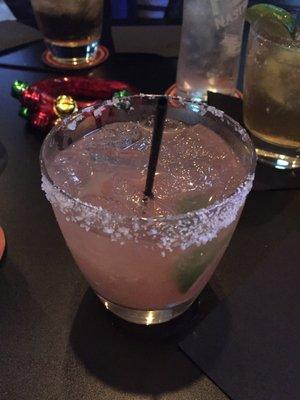 Their take on a Paloma - very tart, but complimented the tequila well!