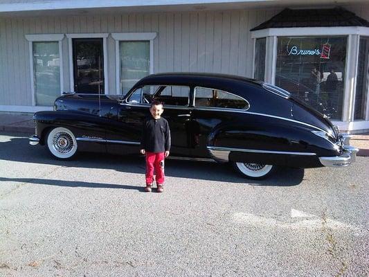 Here is a picture of Bruno's Barber Salon. I probably forgot to mention his cool cars.