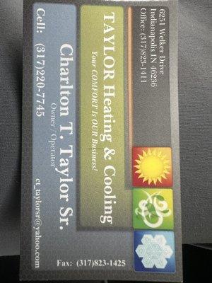 Taylor Heating and Cooling