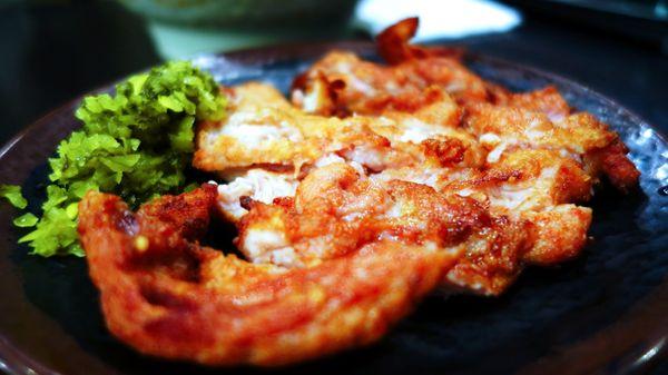 Fried chicken thigh