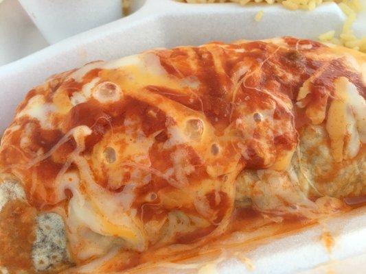 Beef burrito