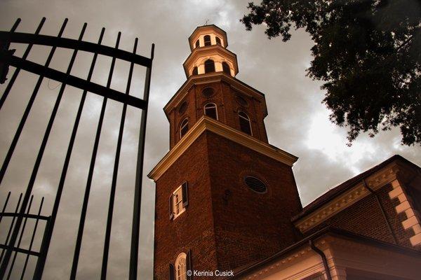 Christ Church, completed in 1773 and used by the Washington and Lee families.