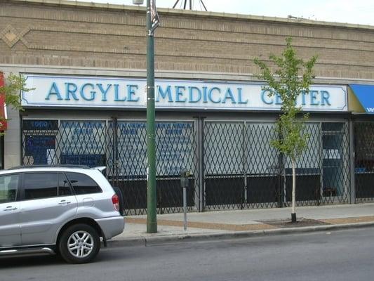 looking north across Argyle