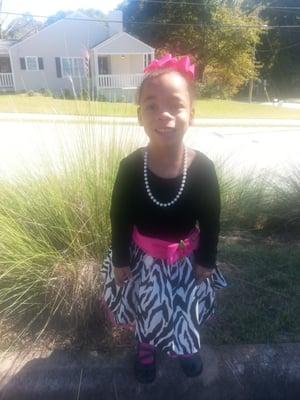 My little angel in her Baby Love finery!