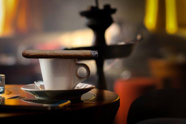 Hookah, Coffee & Cigars. Good Times. That's what it's all about