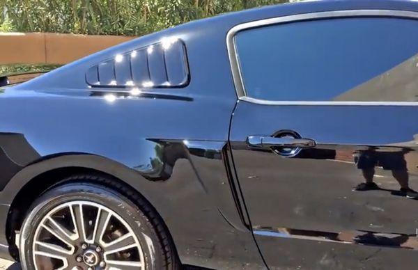 2012 Mustang Paint Corrected and Ceramic Coating applied