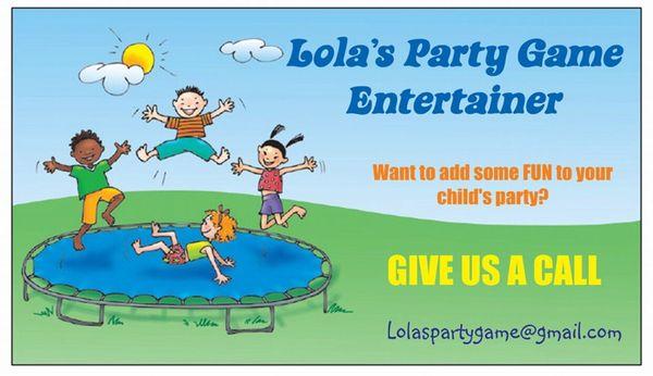 Lola's Party Game Entertainer