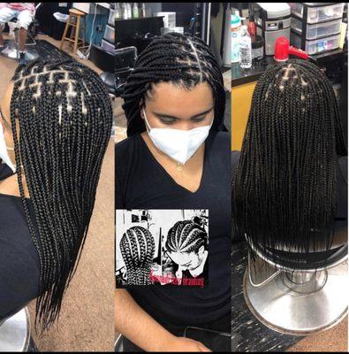 Knowless braid