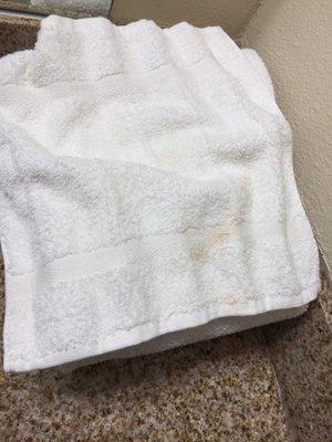 Umm hold the makeup please. Just found makeup on my face towel :/