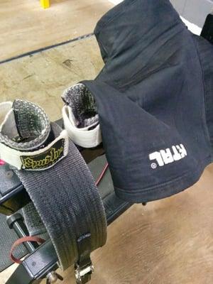 Getting ready to squat!