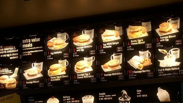 $8-$10 Breakfast Combos!