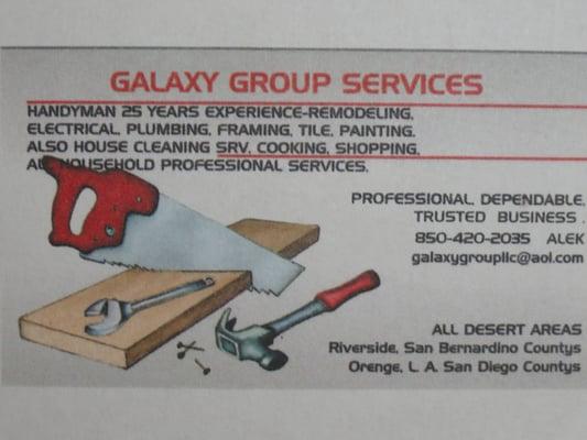 Handyman Galaxy Group Services