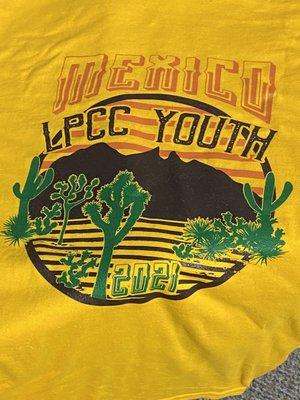 Tshirt they designed and made for our youth group.