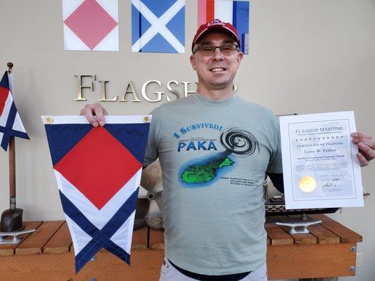 Captain Corey GRADUATES!