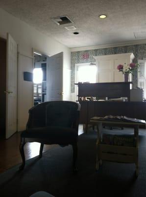 Dr. Bullock's waiting room