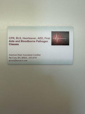 CPR classes Kauai