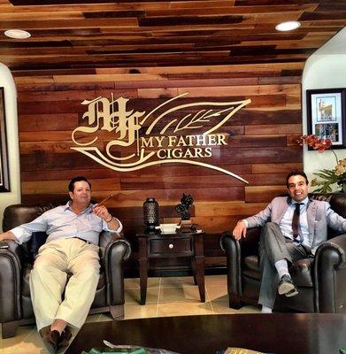 Great cigar lounge.