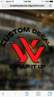 Log online, to have something custom we do wall (fat heads) life size wall graphics,